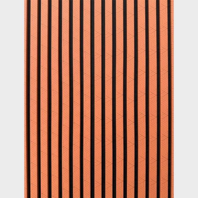 PROA-008 (Amber Clay) Acoustic Panels - 600x21x2600