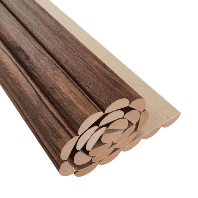 PROT068 MDF Super Flexi Half Round (Smoke Oak)