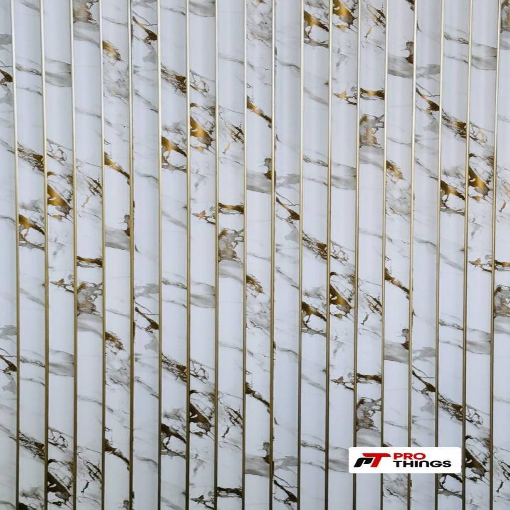 PROT-019 PS Foam Claddings (MARBLE GOLD ) 160x12x2900