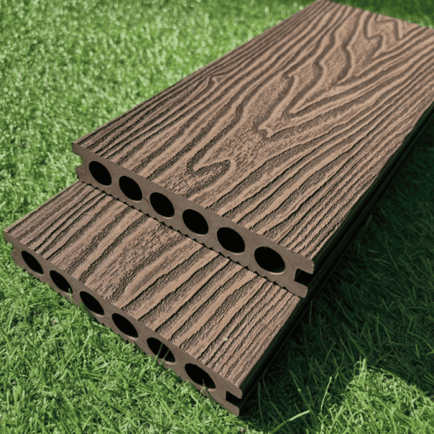 BDD08 - Composite Decking (BROWN) 3D – 140x25x5400