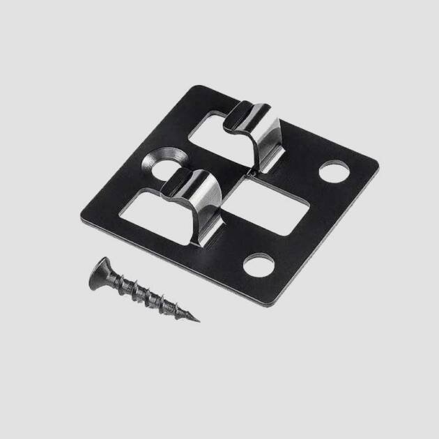 ECO DECK CLIPS & SCREWS STEEL 3MM / 50 SETS
