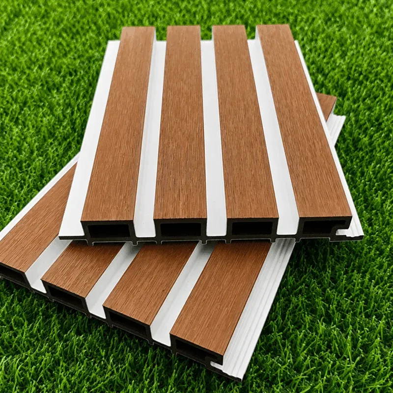 BDO04 (Teak & White) Outdoor Cladding - 219x26x2900mm