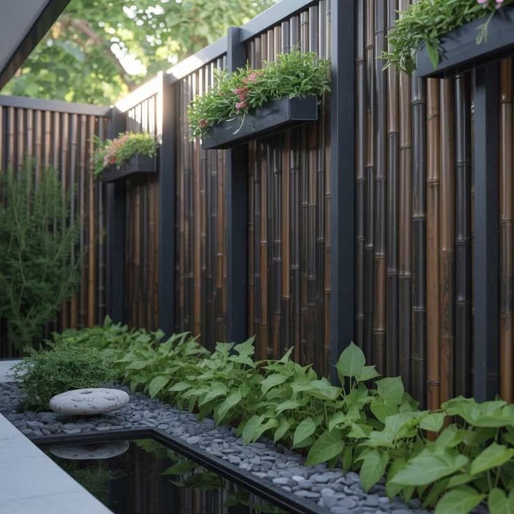 BDB01- Bamboo Fence (1M width length) (1.8m,2m,2.2m,2.4m) - Image 3